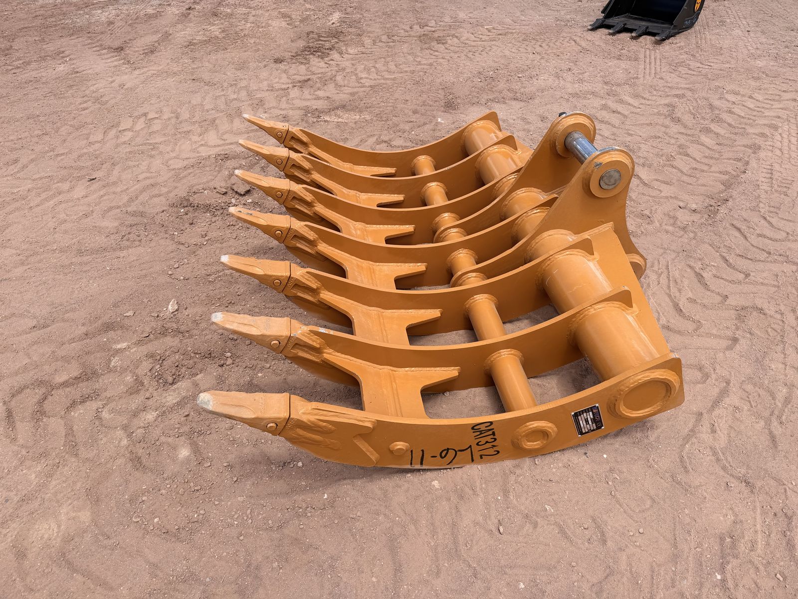 60" Excavator Rake