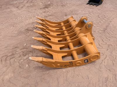 60" Excavator Rake
