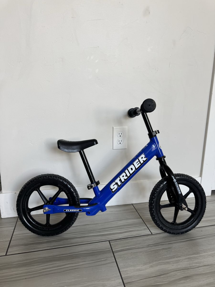 Strider sport 12” kids balance bike