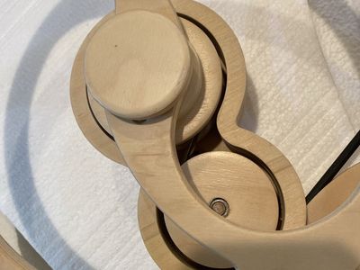 Kinetic Wood Sculpture