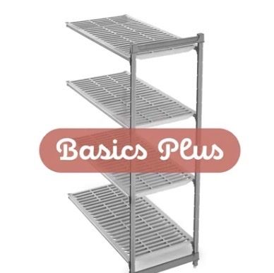 New Cambro industrial shelving add on rack.