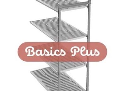 New Cambro industrial shelving add on rack.