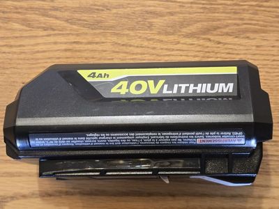 NEW Ryobi 40 volt 4Ah Li-Ion Battery Model OP40404VNM