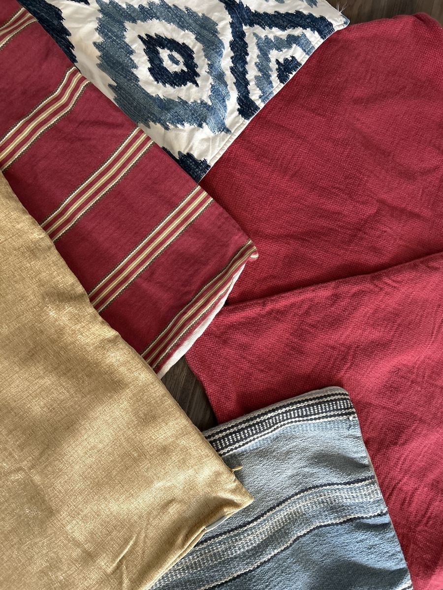 PILLOW SHAMES POTTERY BARN SIZES & COLORS