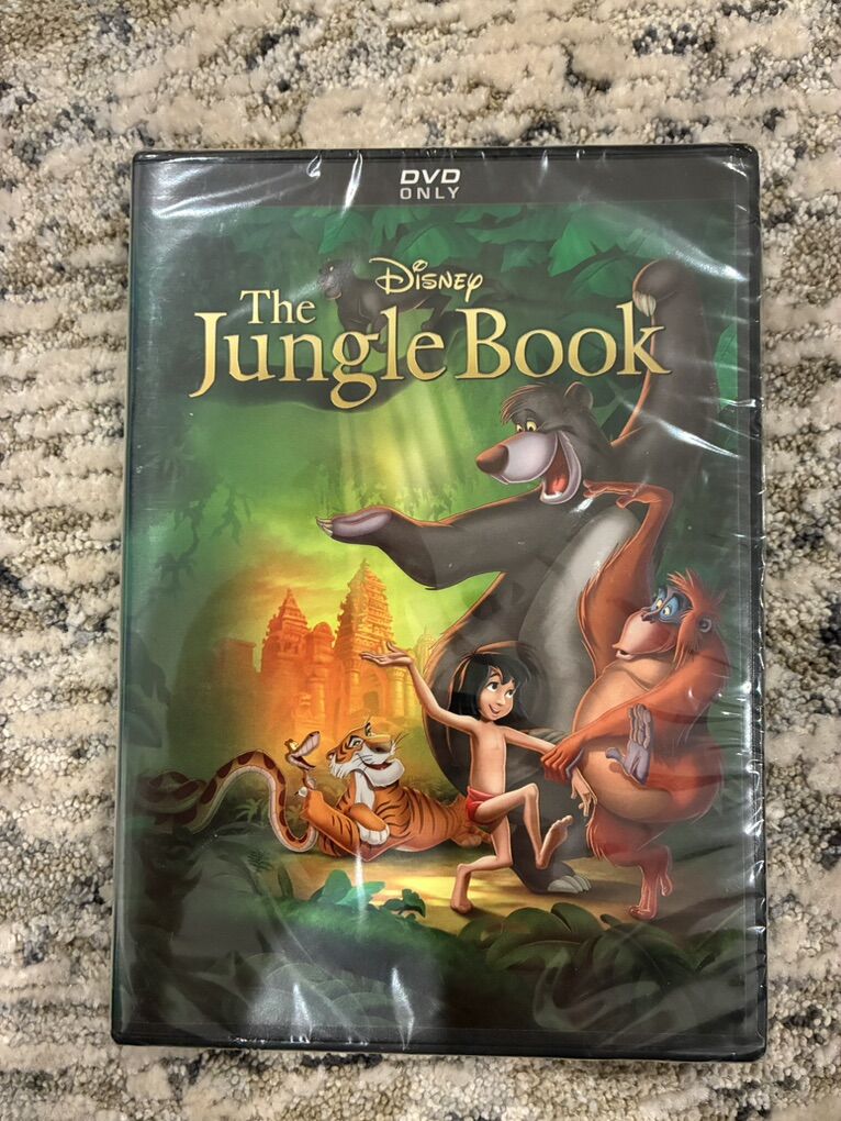 NEW JUNGLE BOOK DVD