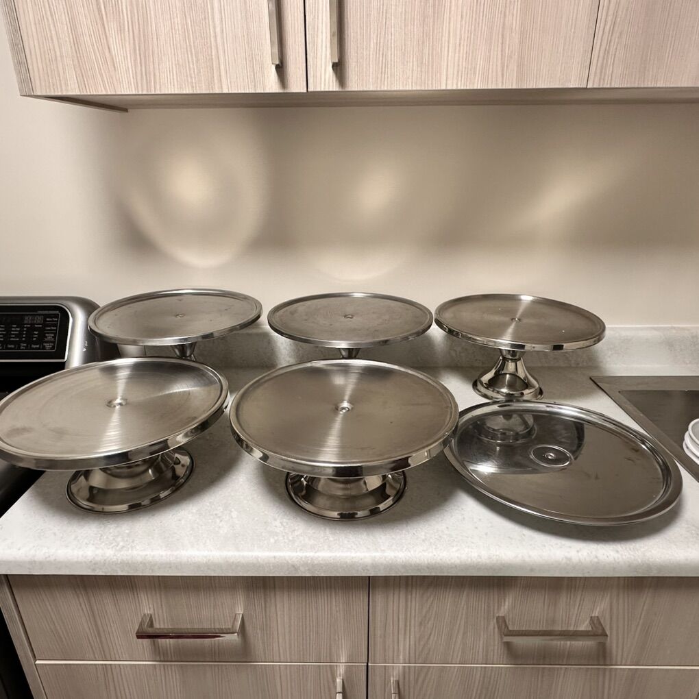 Stainless Steel Cake Stands