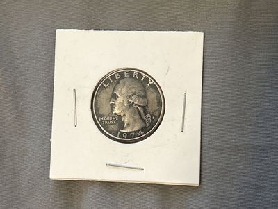 1974 quarter black beauty error rare