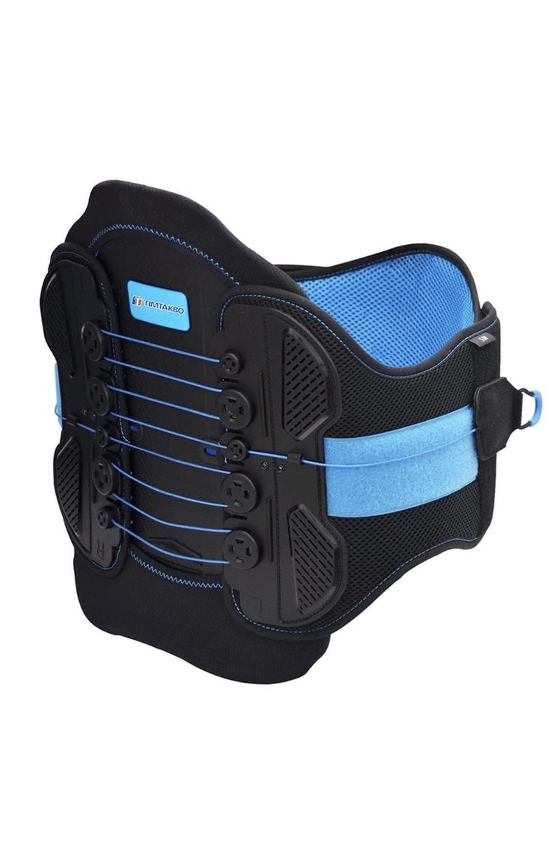 LSO Back Brace Dual Pulley System Lumbar Support Belt for Spinal Stenosis, Scoliosis, Disc Herniation. L/XL