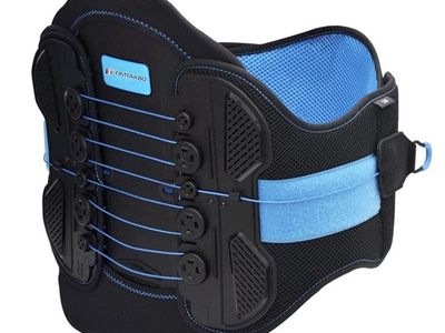 LSO Back Brace Dual Pulley System Lumbar Support Belt for Spinal Stenosis, Scoliosis, Disc Herniation. L/XL