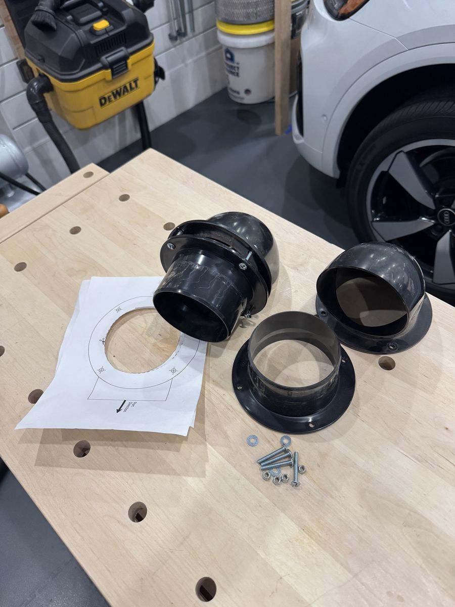 Cyclone Dust Separator Kit for 4” Hose