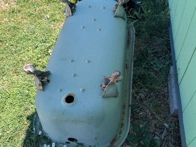 Vintage Cast Iron Bathtub with Claw Feet - Rustic Green Finish