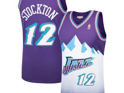 John Stockton #12 | 3XL* | Utah Jazz | Icon Jersey | Purple | MOJ056