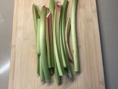 Rhubarb Stalks Organic Non-certified