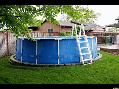 Intex Above Ground Vinyl Pool, Pump and Filter (Complete Setup).