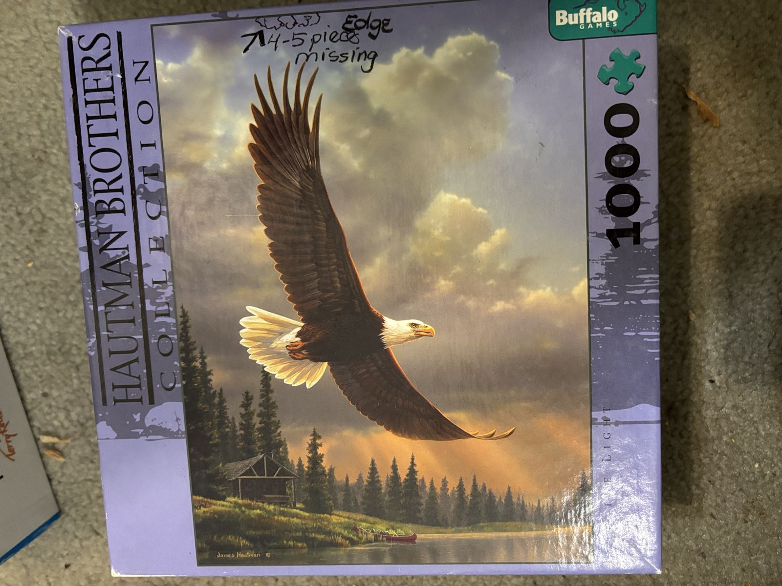 Puzzles 1000 pieces and 200 pieces