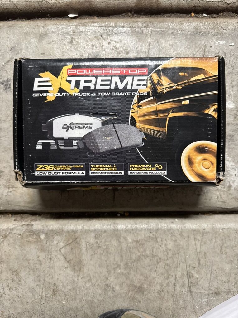 New Brake Calipers Plus Z36 Toe/Haul Brake Pads