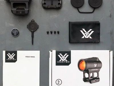 NEWEST 2026 Vortex Crossfire II 2 MOA Red Dot Sight CF2-RD2 with FULL WARRANTY