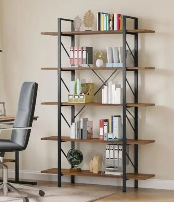 New 5 tier wooden decorative shelf - PRICE FIRM 