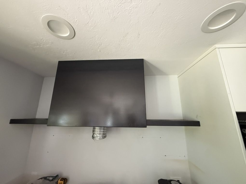 Custom steel Range Hood