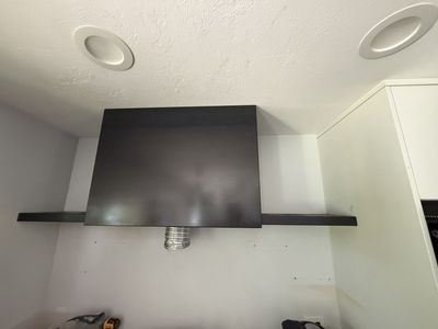 Custom steel Range Hood