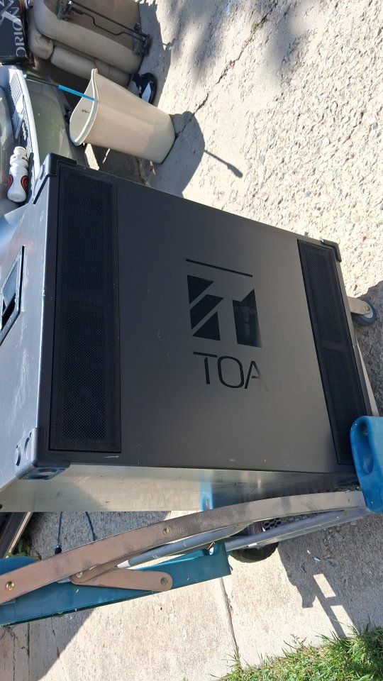 TOA 15" SDB Subwoofer System 360W 8 Ohm Audio Speaker Made in Japan