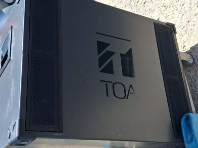 TOA 15" SDB Subwoofer System 360W 8 Ohm Audio Speaker Made in Japan