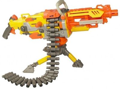 NERF VULCAN EBF-25 N-STRIKE DART BLASTER