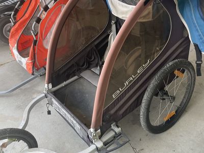 Burley Encore X 2-Seat Kids Bike Trailer & Stroller
