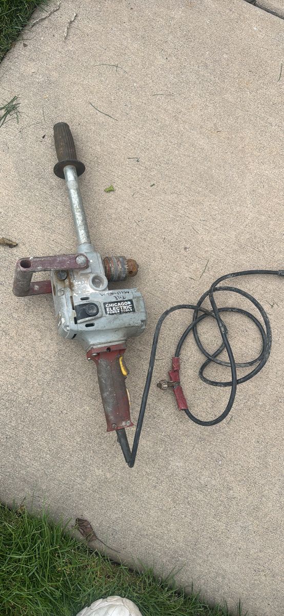Chicago Electric Heavy Duty 1/2” Right Angle Drill – 2 Speed