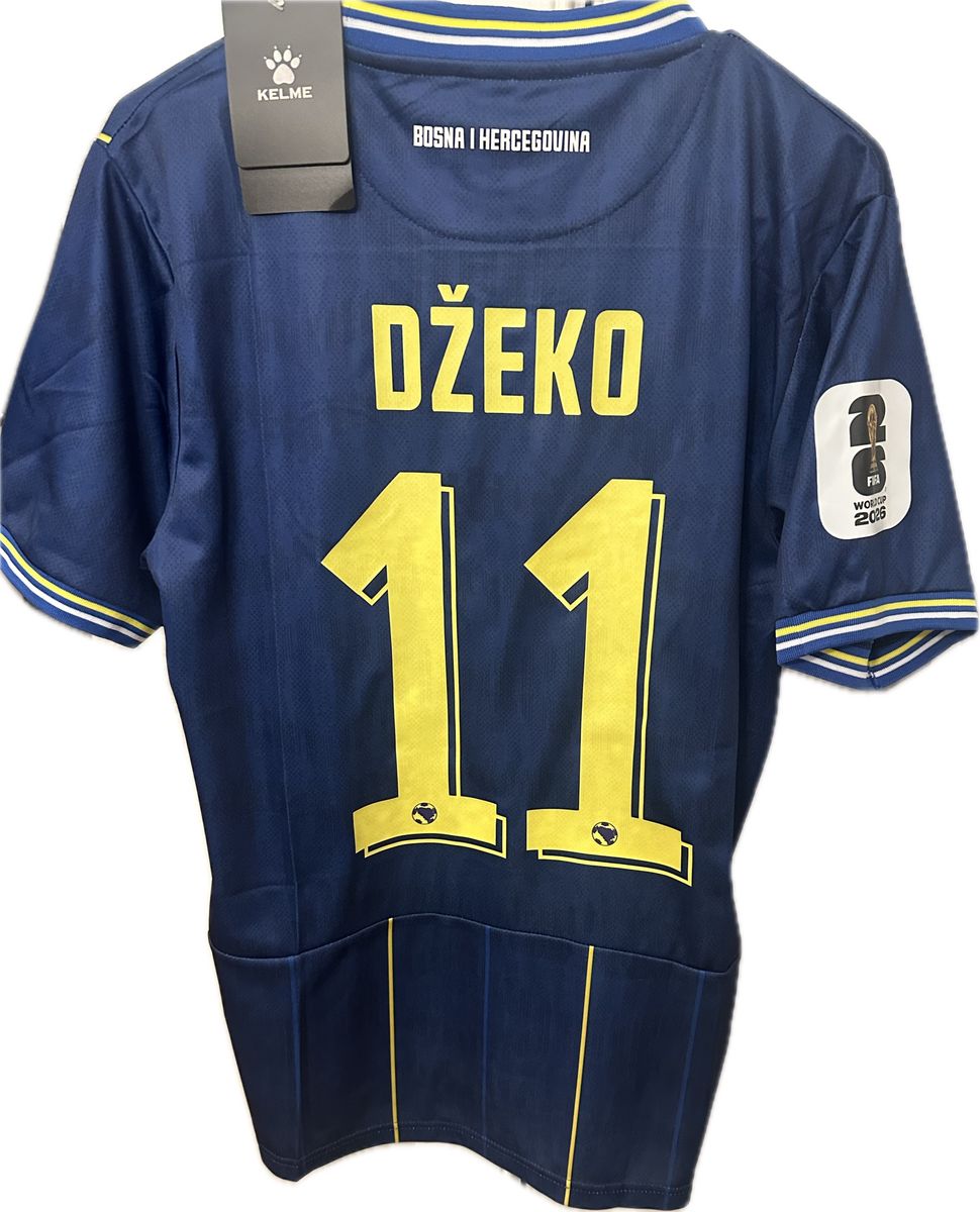 Bosnia and Herzegovina Home SOCCER Jersey Dzeko 11