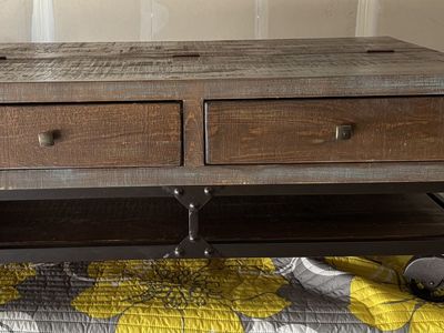 Rustic coffee table