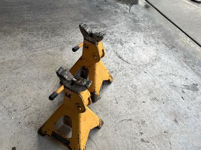 Pair of Used 3 - Ton. Jack Stands for Automotive Repair