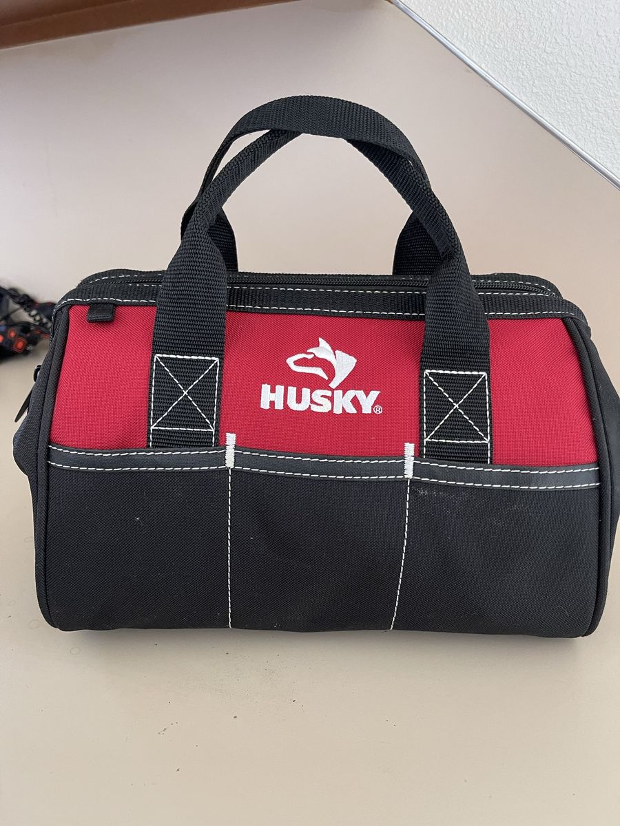 Husky Red/Black Small Tool Bag 15”