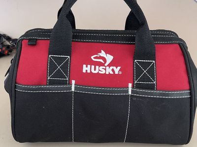 Husky Red/Black Small Tool Bag 15”