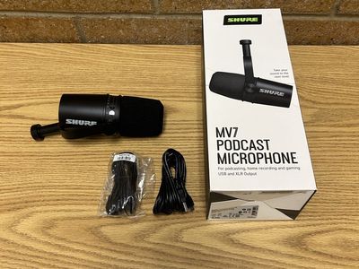 Shure MV7 Podcast Microphone - New