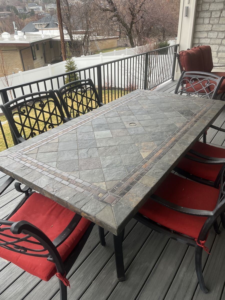 Outdoor Table And Chairs