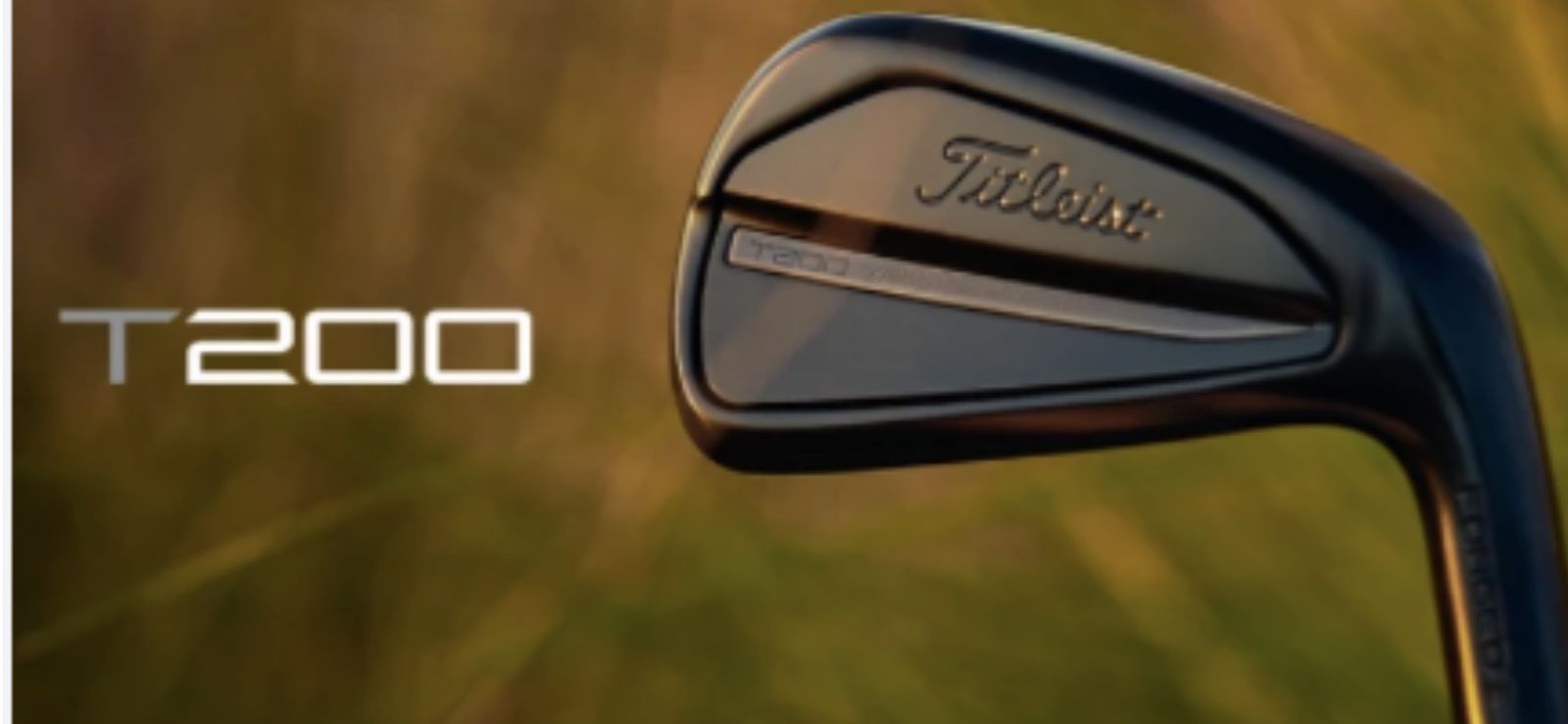 Titleist 2025 Limited Edition T200 Black Vapor Iron Set (4-9/P) Pre-Owned