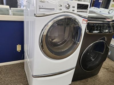 Whirlpool Duet Front-Load Electric Washer with Multiple Wash Cycles, White
