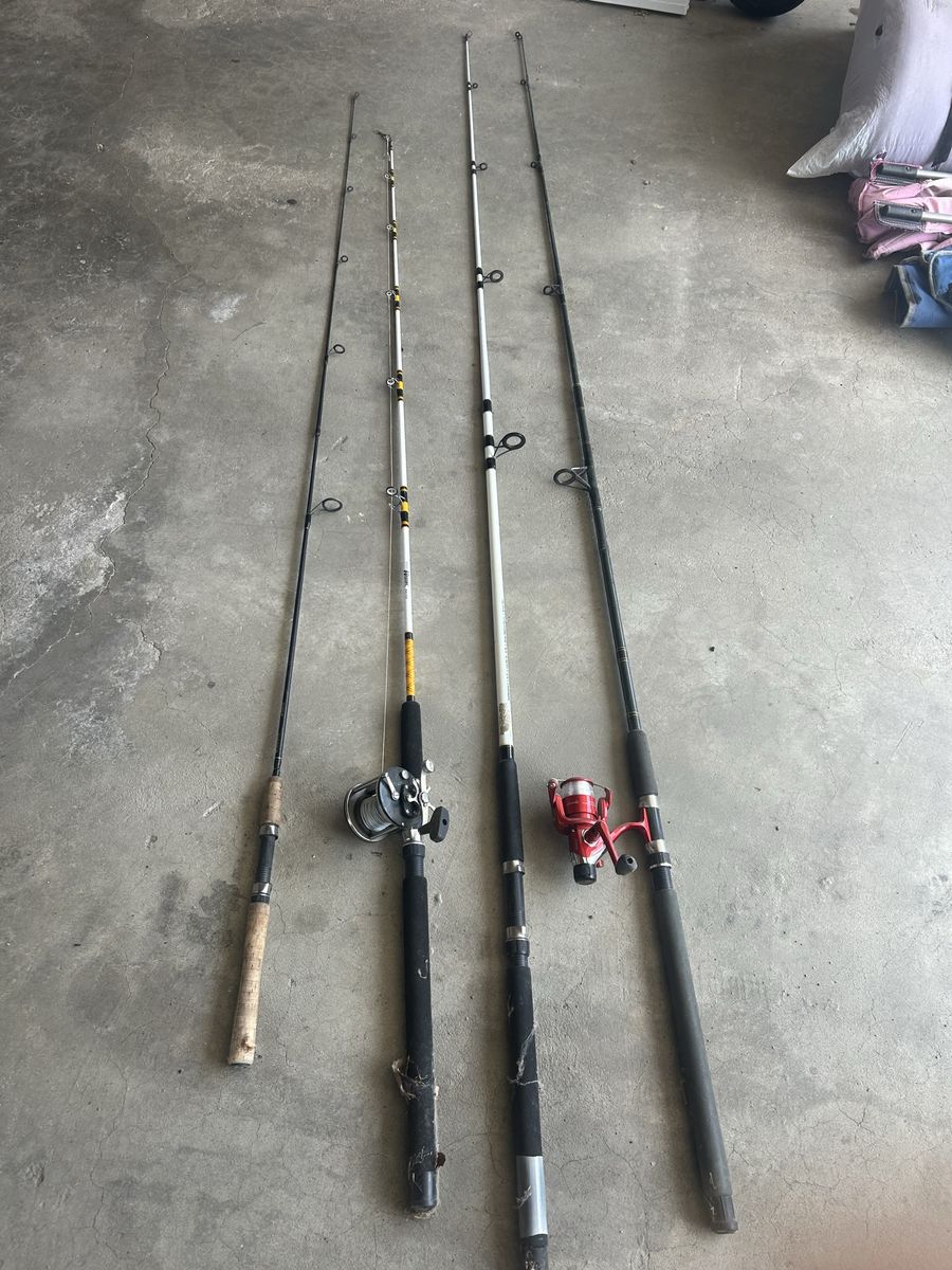 Fishing poles