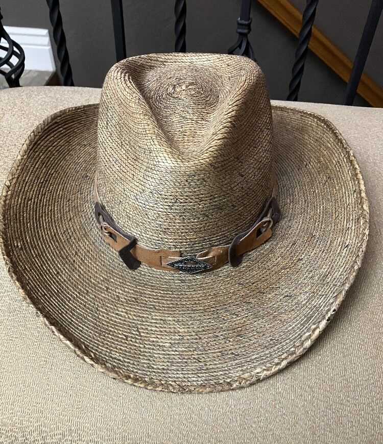 Men's Monterrey Bay Oalm Leaf Straw Hat