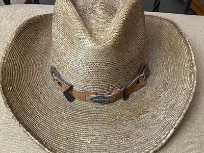Men's Monterrey Bay Oalm Leaf Straw Hat