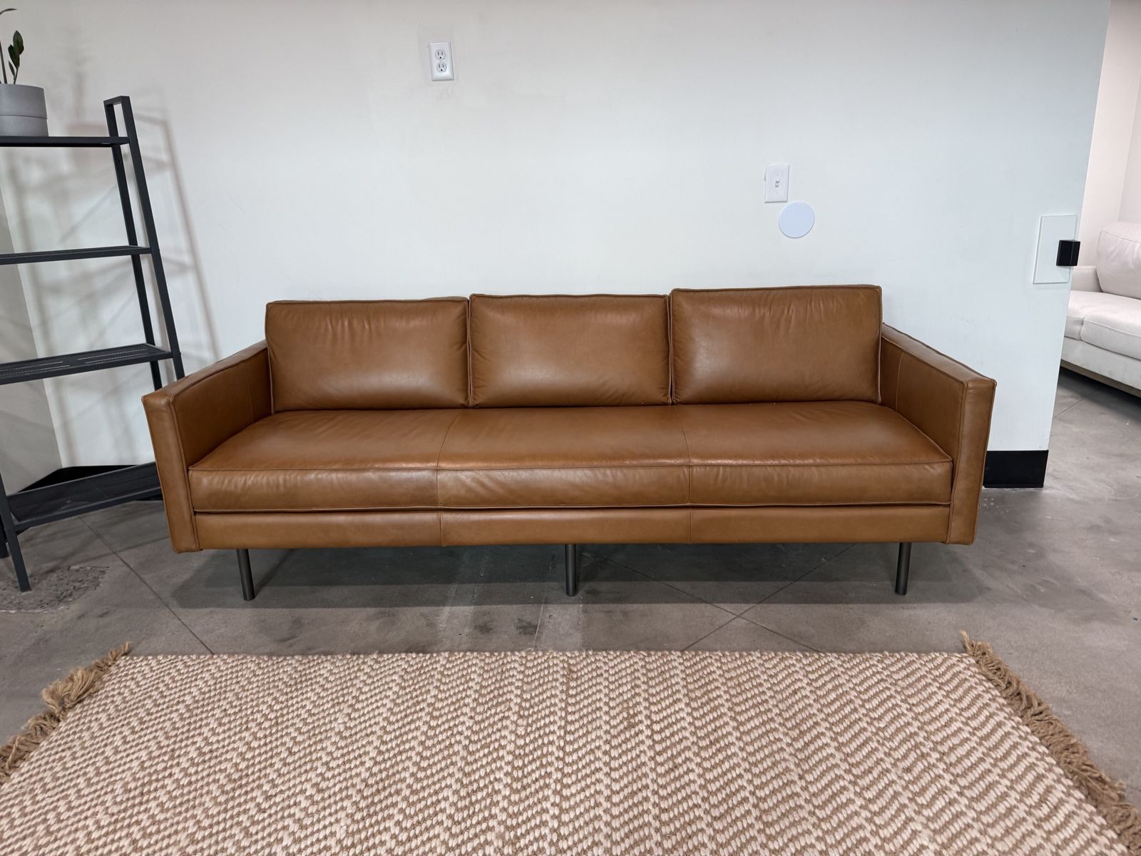 Axel Leather Sofa