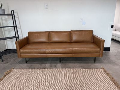 Axel Leather Sofa