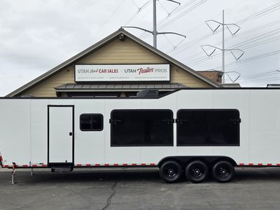 8x40 / 8.5x40 Raynger Gooseneck Toy Hauler Enclosed Travel Trailer