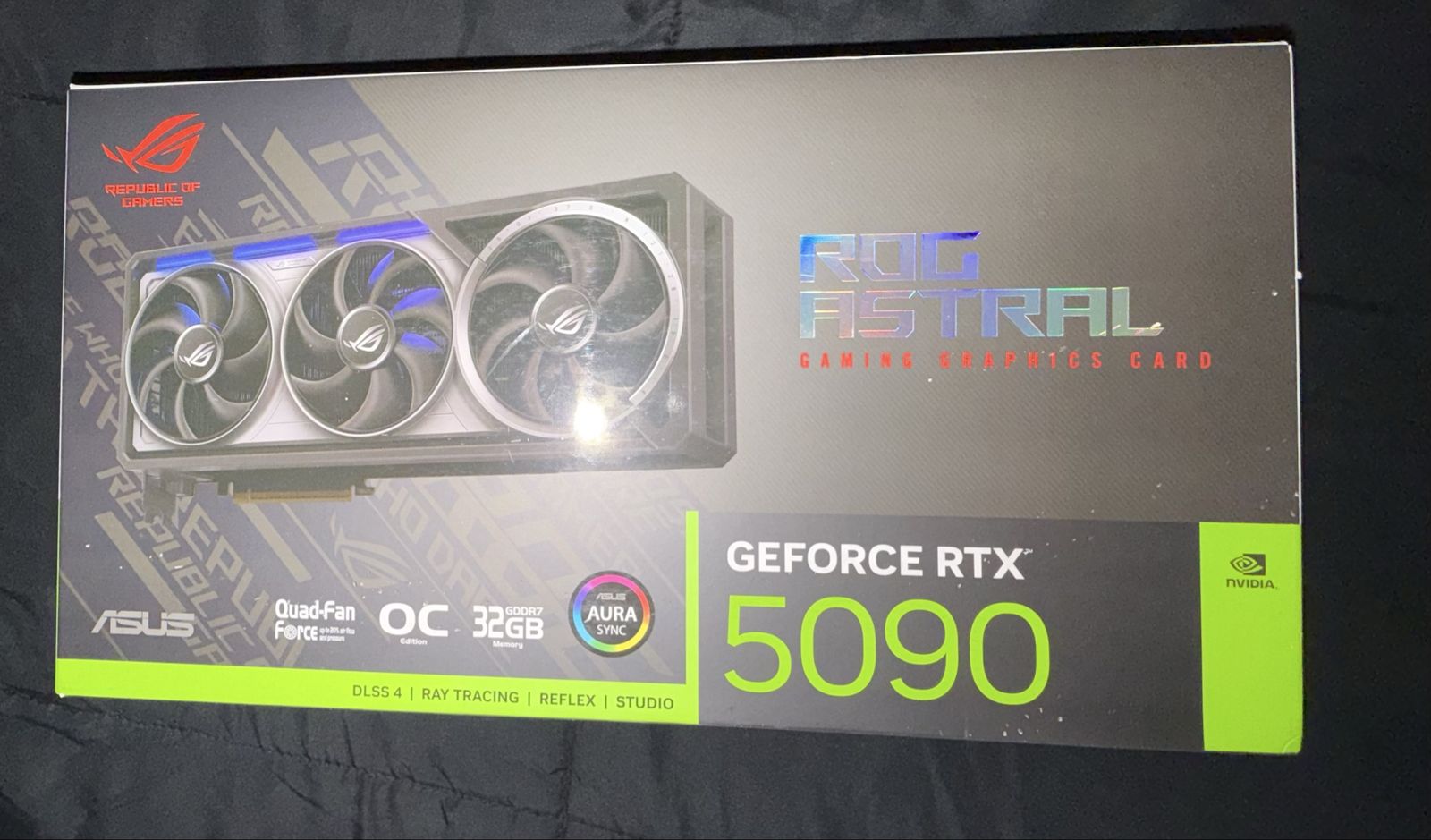 ASUS ROG Astral NVIDIA GeForce RTX 5090 OC 32GB GDDR7 Gaming Graphics Card
