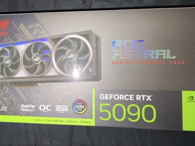 ASUS ROG Astral NVIDIA GeForce RTX 5090 OC 32GB GDDR7 Gaming Graphics Card