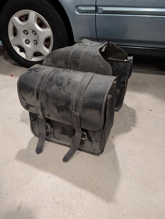 Leather Saddle Bags