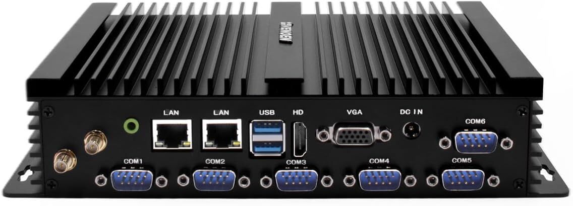 Brand New in Box, Mini PC Core i7 8550U Fanless, 2-Display, 2.5Gbe, SIM, 16GB RAM 512GB SSD, Embedded Computer, Plex Server