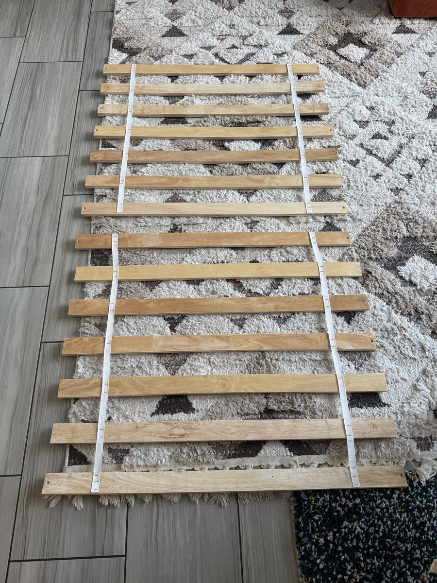 Twin size bed slats durable