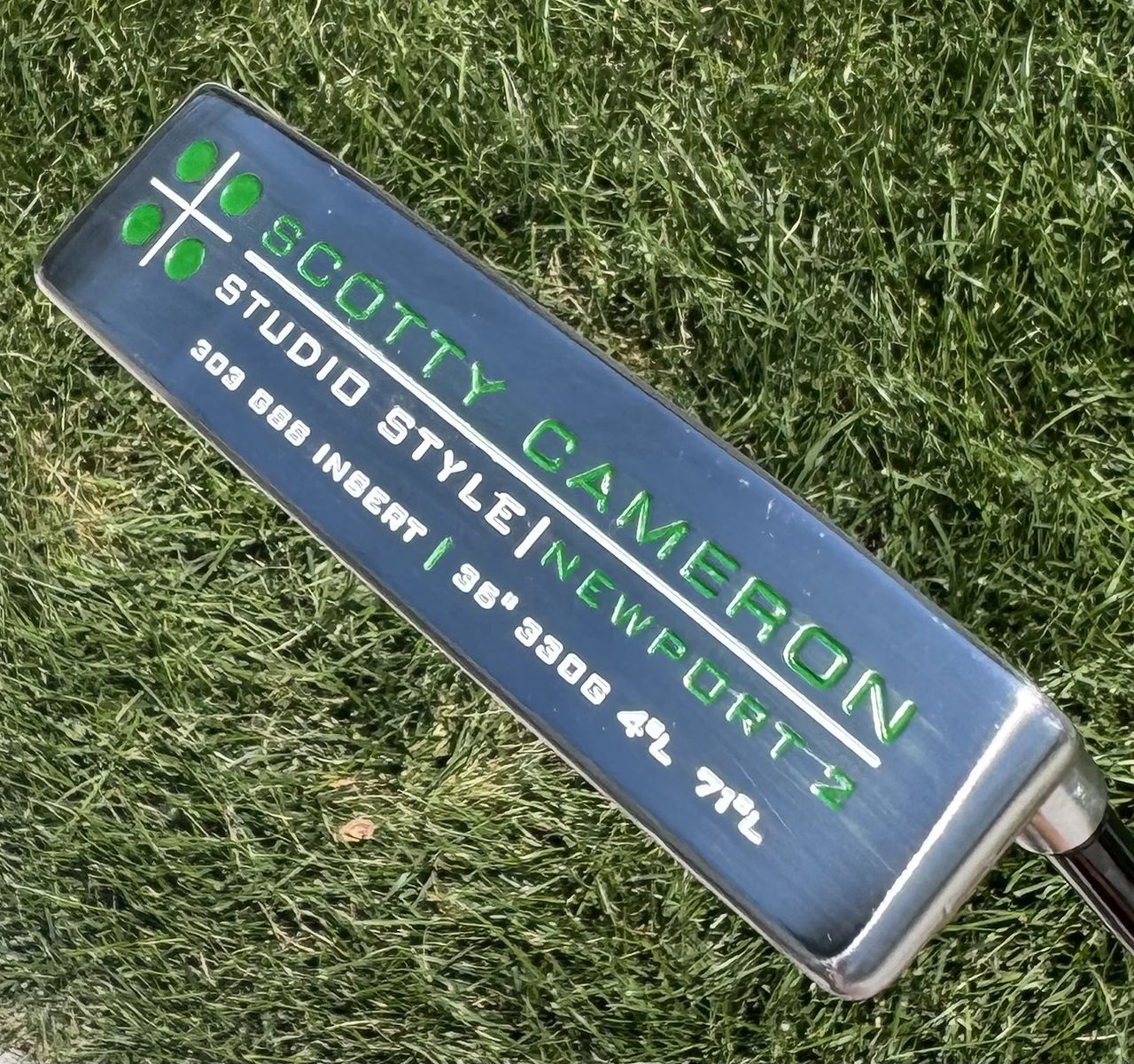Scotty Cameron Studio Style Newport 2 Putter - 35" Right-Handed GSS Insert
